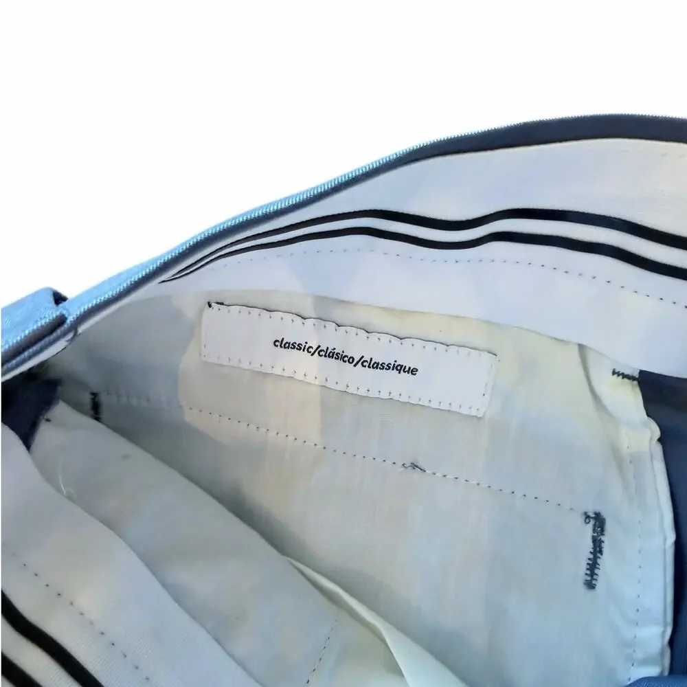 Amazon Essentials Men's Classic Golf Pants Blue Grey Size 32x32 NWOT